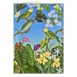Hawaiian O'u bird Cards