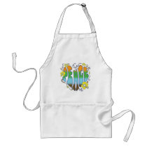 Hawaiian Peace Heart Apron