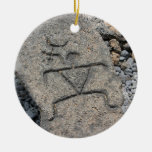 Hawaiian Petroglyph Ornament