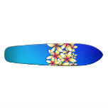 Hawaiian Plumeria Skateboard