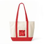 Hawaiian Poinsettias in the rain Bags