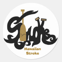 Hawaiian Stroke sticker