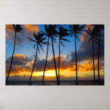 Hawaiian Sunrise Poster