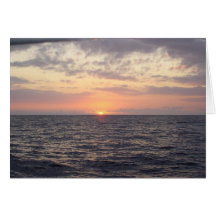 Hawaiian Sunset Greeting Cards