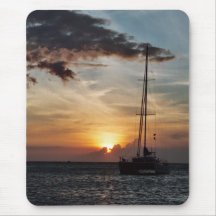 Hawaiian Sunset Mouse Pads