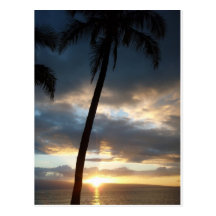 Hawaiian Sunset Post Card