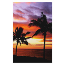 Hawaiian Sunset stationery