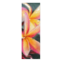 Hawaiian Tropical Floral Bookmark Business Card Template