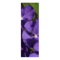 Hawaiian Tropical Floral Bookmark Business Card Template
