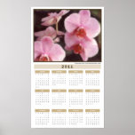 Hawaiian Tropical Orchid 2011 Calendar Poster posters