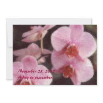 Hawaiian Tropical Orchid Invitations