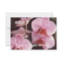 Hawaiian Tropical Orchid RSVP Cards