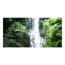 Hawaiian Waterfall Photo Card