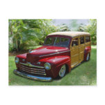 Hawaiian Woodie Post Cards