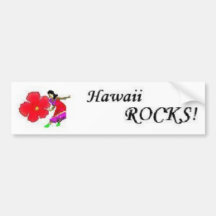 hawaiisticker bumper sticker