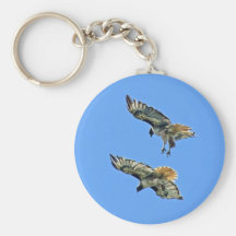 Hawk Flight Key Chain