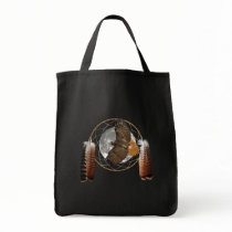 Hawk Moon Canvas Bag