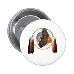 Hawk Moon Button