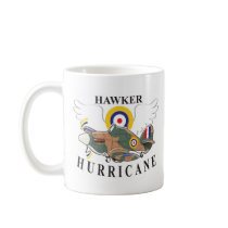 hawker hurricane caricature mugs