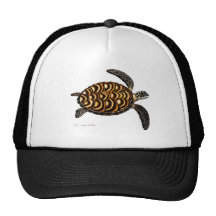 Hawksbill Sea Turtle Trucker Hats