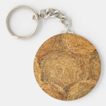 Hay balls key chain