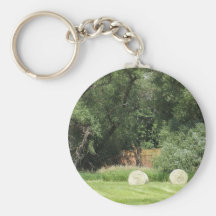 Hay Harvest Keychain