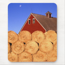 Hay Harvest Mousepad