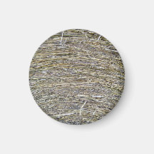 Hay Texture Fridge Magnet