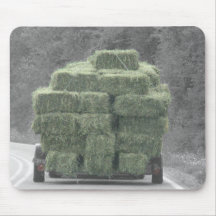 hay truck 2 mouse pad