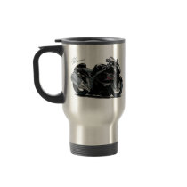 Hayabusa Black Bike Mugs