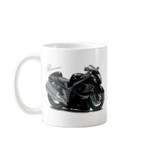 Hayabusa Black Bike Mug