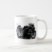 Hayabusa Black Bike Mug