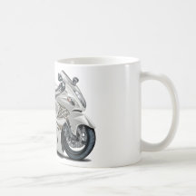 Hayabusa White Bike Mugs