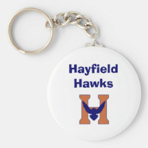 Hayfield Hawks Key Chains