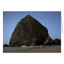 Haystack", Oregon coast rock formation Cards