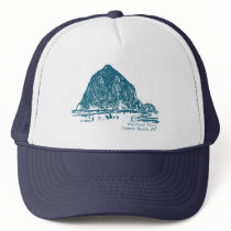 Haystack Rock Illustration Trucker Hat