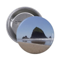 Haystack Rock Pinback Buttons