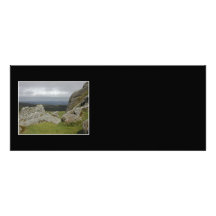 Haytor. Roches en Devon Angleterre Invitation Personnalisée