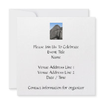 Haytor. Rocks in Devon England. On White. Custom Announcements