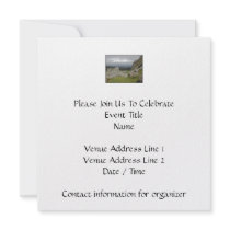 Haytor. Rocks in Devon England. On White. Custom Announcement