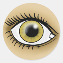 Hazel Eye icon Stickers