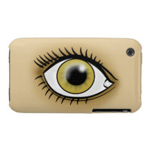 Hazel Eyes icon iPhone 3 Cases