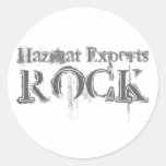 Hazmat Experts Rock Sticker