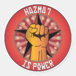 Hazmat Is Power Stickers
