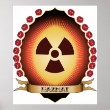 Hazmat Mandorla Print