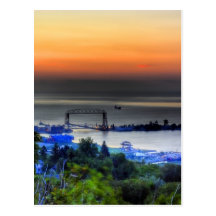 Hazy Morning Postcard