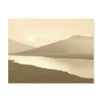 Hazy Mountains Post Card