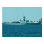 HCMS Saskatchewan", Canadian Navy destroyer escort Postcard