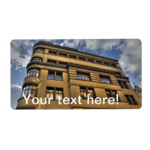HDR building Custom Shipping Label