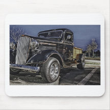 HDR Classic Truck Ready to Roll Mousepads